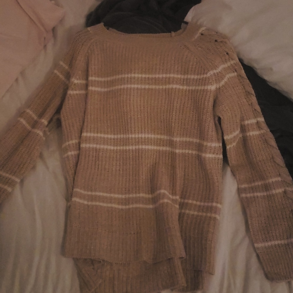 Pastel pink sweater